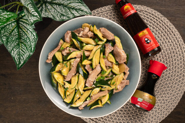 Stir-fried Pork with Zucchini